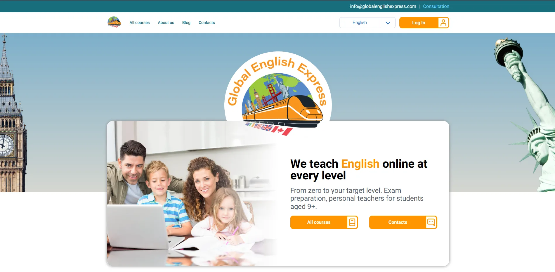 English Global Express API